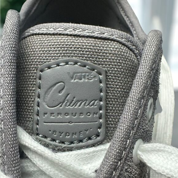 VANS Kids Pro Chima Ferguson Gum Sole Sneakers Shoes Grey Size 13 - Picture 16 of 16